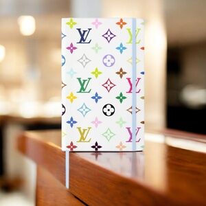 LV x TM Monogram Multicolore Jane Notebook MM  Louis Vuitton x Murakami - New